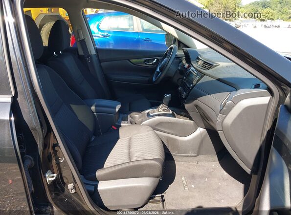 KNMAT2MV0LP514276 2020 NISSAN ROGUE Black წინა სალონის ხედი