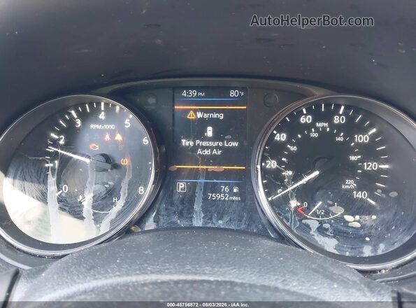 KNMAT2MV0LP514276 2020 NISSAN ROGUE Black უკანა სავარძლების ხედი