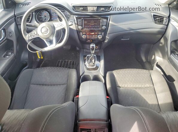 KNMAT2MV0LP541493 2020 NISSAN ROGUE Silver Вид панелі приладів