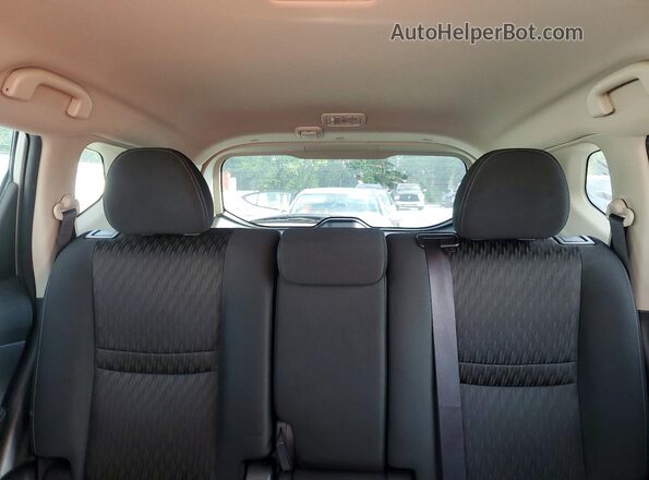 KNMAT2MV0LP541493 2020 NISSAN ROGUE Silver Вид задніх сидінь