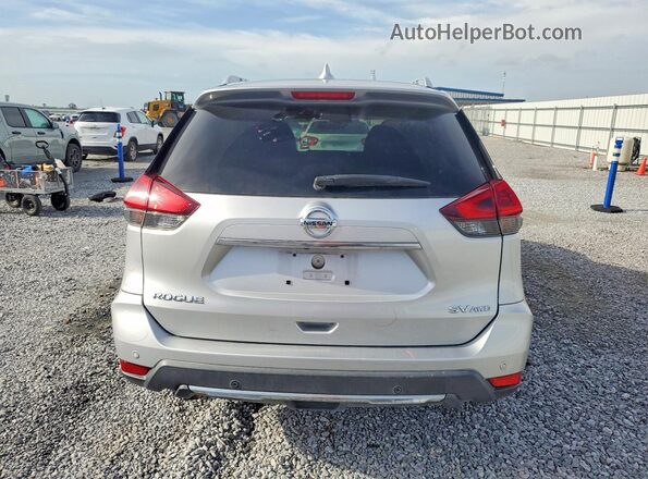 KNMAT2MV0LP541493 2020 NISSAN ROGUE Silver Вид ззаду