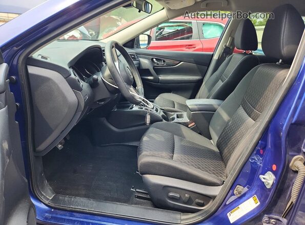KNMAT2MV0LP543163 2020 NISSAN ROGUE Blue Вид салону спереду