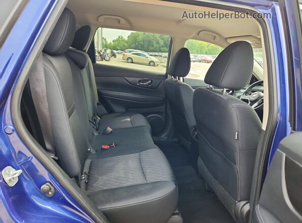 KNMAT2MV0LP543163 2020 NISSAN ROGUE Blue Вид задньої частини салону