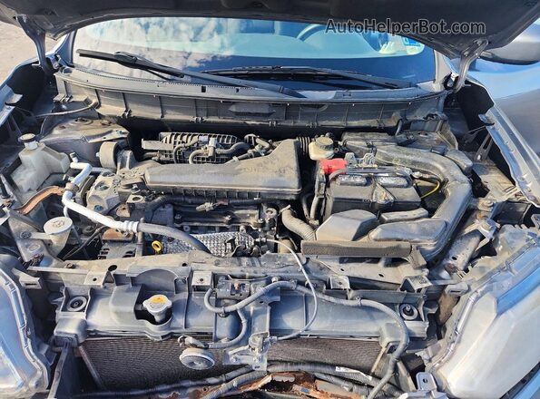 KNMAT2MV1GP612397 2016 NISSAN ROGUE Серый Вид задней части салона