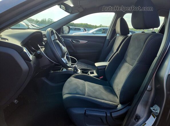 KNMAT2MV1GP612397 2016 NISSAN ROGUE Серый Вид салона спереди