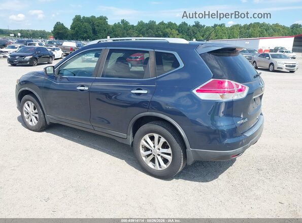 KNMAT2MV1GP637557 2016 NISSAN ROGUE Blue Հետևի ձախ