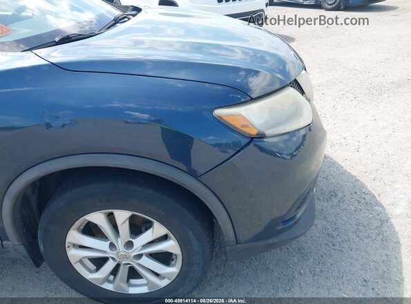 KNMAT2MV1GP637557 2016 NISSAN ROGUE Blue Դիմացի տեսք