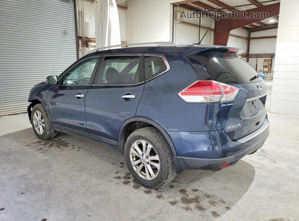 KNMAT2MV1GP653225 2016 NISSAN ROGUE Charcoal Tył lewy