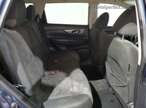 KNMAT2MV1GP653225 2016 NISSAN ROGUE Charcoal Widok wnętrza z tyłu