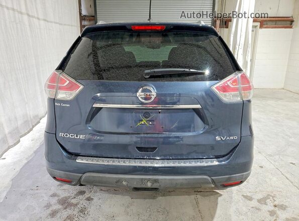 KNMAT2MV1GP653225 2016 NISSAN ROGUE Charcoal Widok z tyłu