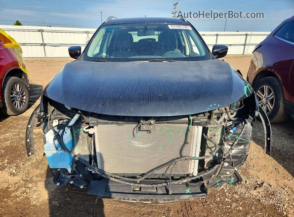 KNMAT2MV1GP666539 2016 NISSAN ROGUE Black Widok z przodu