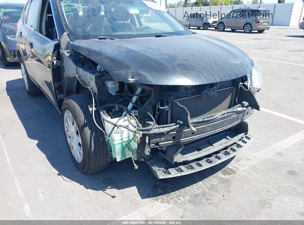 KNMAT2MV1GP686807 2016 NISSAN ROGUE Black წინა ხედი