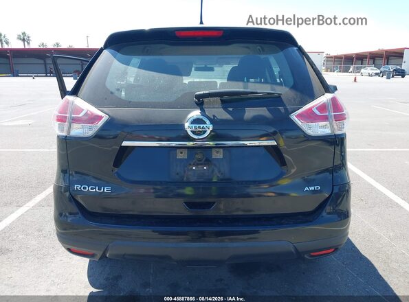 KNMAT2MV1GP686807 2016 NISSAN ROGUE Black 