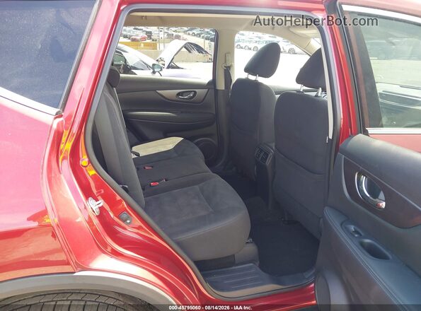 KNMAT2MV1GP702116 2016 NISSAN ROGUE Red VIN կոդի պիտակի տեսք