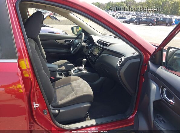 KNMAT2MV1GP702116 2016 NISSAN ROGUE Red Սալոնի դիմացի տեսք