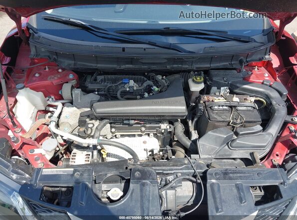 KNMAT2MV1GP702116 2016 NISSAN ROGUE Red Հետևի տեսք