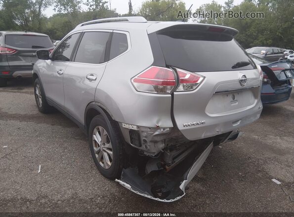 KNMAT2MV1GP708241 2016 NISSAN ROGUE Silver უკანა მარცხენა