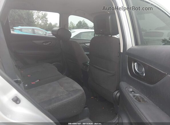 KNMAT2MV1GP708241 2016 NISSAN ROGUE Silver VIN კოდის სტიკერის ხედი