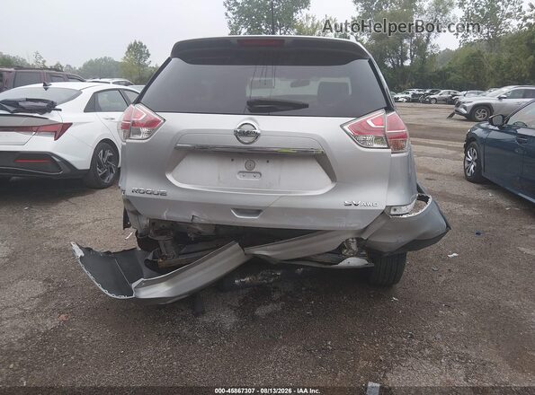 KNMAT2MV1GP708241 2016 NISSAN ROGUE Silver წინა ხედი