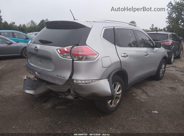 KNMAT2MV1GP708241 2016 NISSAN ROGUE Silver უკანა მარჯვენა