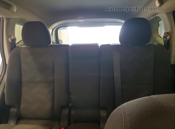 KNMAT2MV1GP724956 2016 NISSAN ROGUE Blue Widok tylnych siedzeń