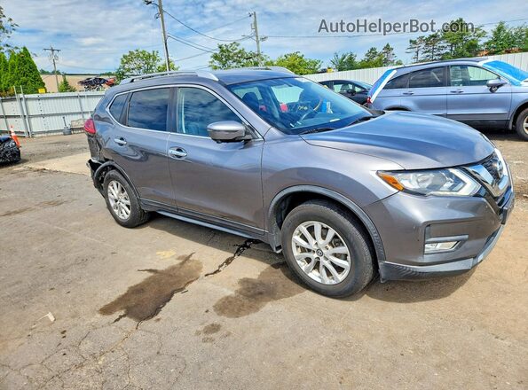 KNMAT2MV1HP513743 2017 NISSAN ROGUE Угольный Передняя правая четверть