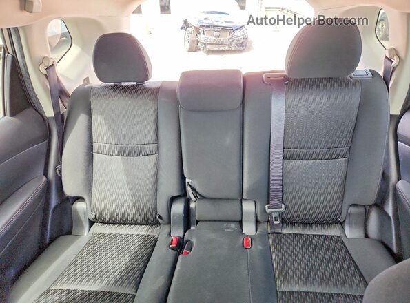 KNMAT2MV1HP513743 2017 NISSAN ROGUE Угольный Вид задних сидений