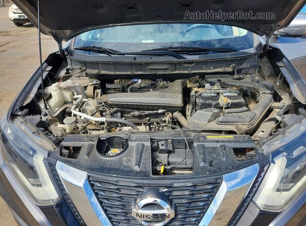 KNMAT2MV1HP513743 2017 NISSAN ROGUE Угольный Вид подкапотного пространства