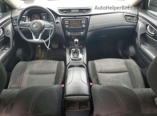 KNMAT2MV1HP525150 2017 NISSAN ROGUE Silver Առջևի վահանակի տեսք
