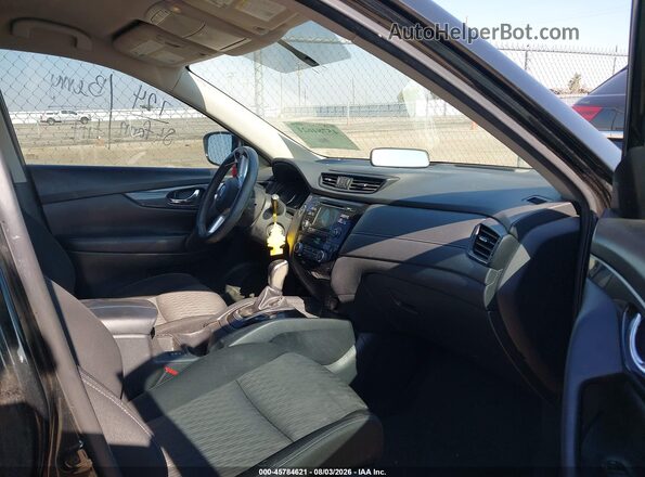 KNMAT2MV1HP542403 2017 NISSAN ROGUE Black Սալոնի դիմացի տեսք