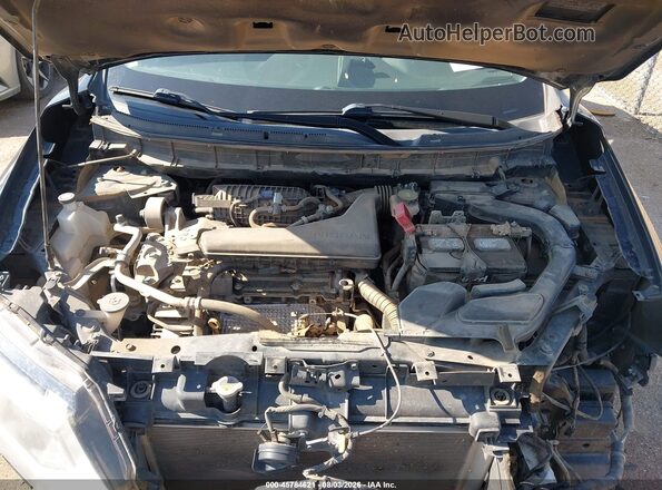 KNMAT2MV1HP542403 2017 NISSAN ROGUE Black Հետևի տեսք