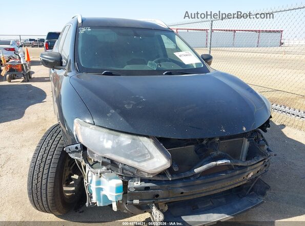 KNMAT2MV1HP542403 2017 NISSAN ROGUE Black Սալոնի հետևի տեսք