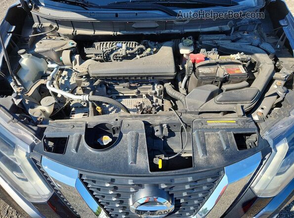 KNMAT2MV1HP558939 2017 NISSAN ROGUE Gray Շարժիչի բաժամունքի տեսք