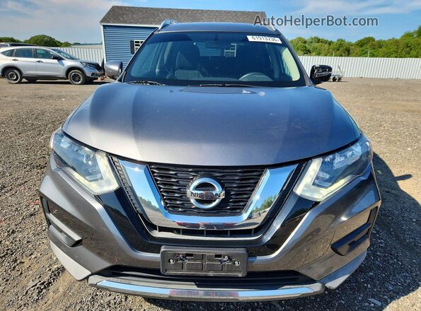 KNMAT2MV1HP558939 2017 NISSAN ROGUE Gray Դիմացի տեսք