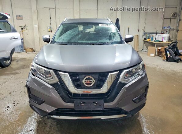 KNMAT2MV1HP571755 2017 NISSAN ROGUE Gray წინა ხედი