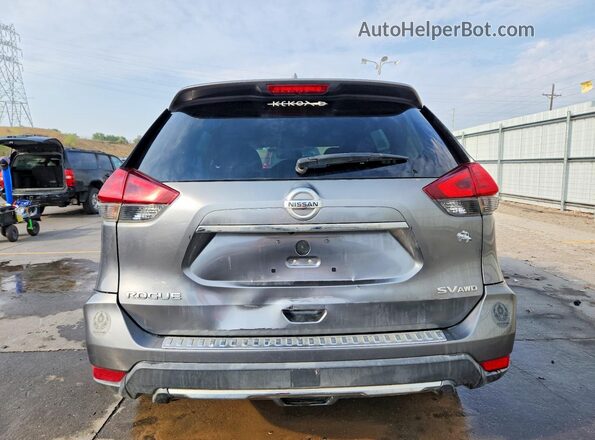 KNMAT2MV1HP605936 2017 NISSAN ROGUE Gray უკანა ხედი