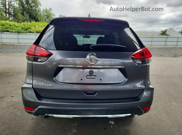 KNMAT2MV1JP525834 2018 NISSAN ROGUE Gray Vista trasera
