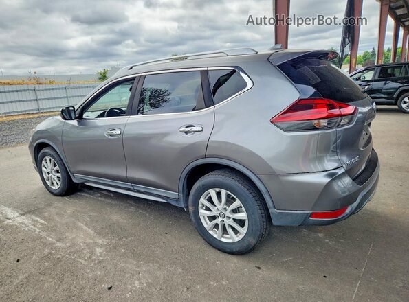KNMAT2MV1JP525834 2018 NISSAN ROGUE Gray Trasero izquierdo