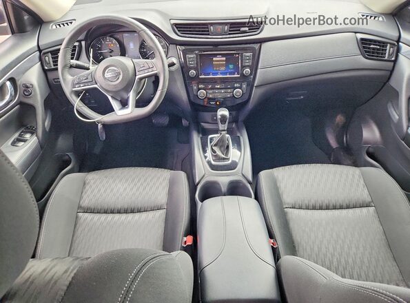 KNMAT2MV1JP525834 2018 NISSAN ROGUE Gray Vista del salpicadero