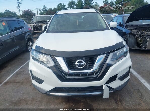 KNMAT2MV1JP571115 2018 NISSAN ROGUE White Instrument cluster view