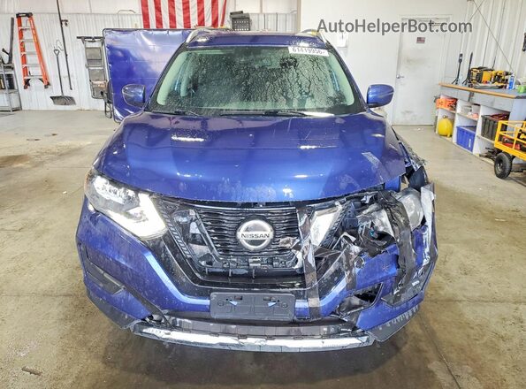 KNMAT2MV1KP509814 2019 NISSAN ROGUE Blue Vista frontal