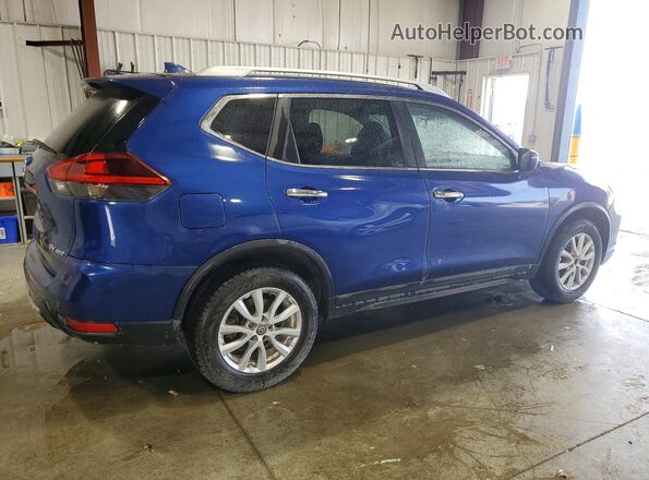 KNMAT2MV1KP509814 2019 NISSAN ROGUE Blue Trasero derecho