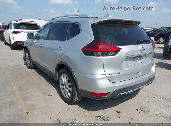 KNMAT2MV1KP518920 2019 NISSAN ROGUE Серебряный Задняя левая четверть
