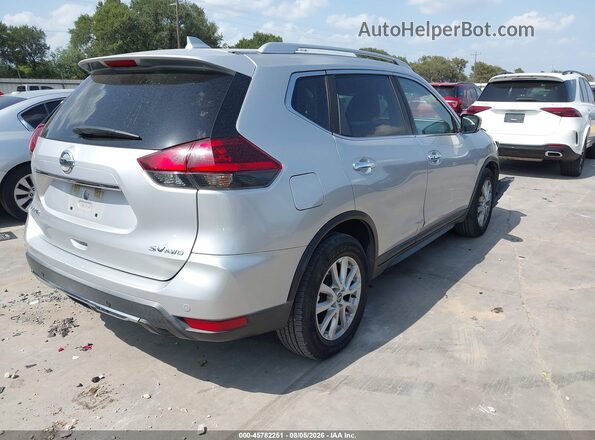 KNMAT2MV1KP518920 2019 NISSAN ROGUE Серебряный Задняя правая четверть