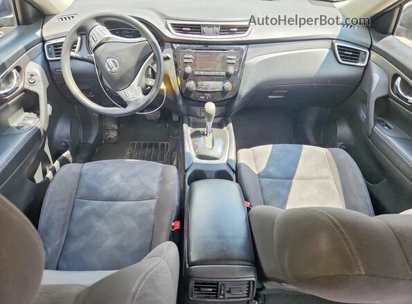 KNMAT2MV2GP625742 2016 NISSAN ROGUE Black Vista del salpicadero