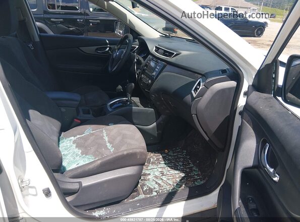 KNMAT2MV2GP635400 2016 NISSAN ROGUE Белый Вид салона спереди