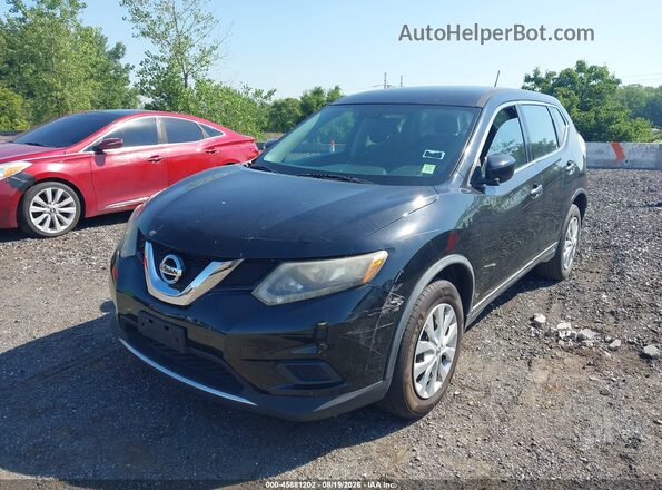 KNMAT2MV2GP636885 2016 NISSAN ROGUE Черный Вид спереди