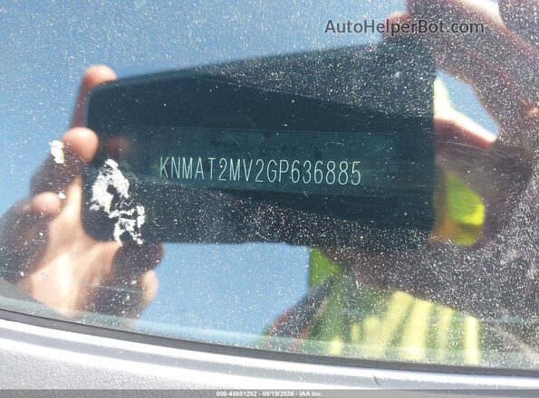 KNMAT2MV2GP636885 2016 NISSAN ROGUE Черный Вид панели приборов