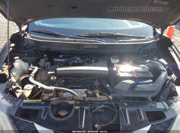 KNMAT2MV2GP636885 2016 NISSAN ROGUE Черный Вид сзади