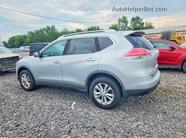 KNMAT2MV2GP655405 2016 NISSAN ROGUE Silver Trasero izquierdo